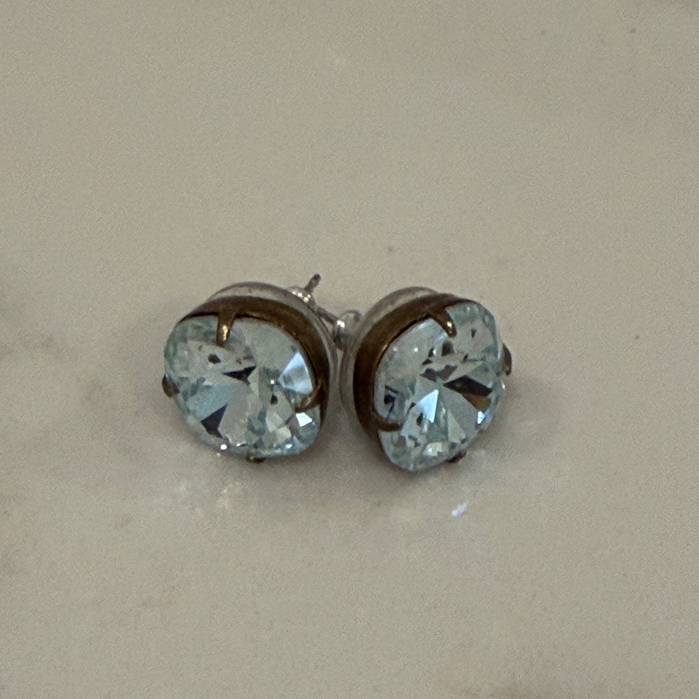 Elegant Crystal Stud Earrings